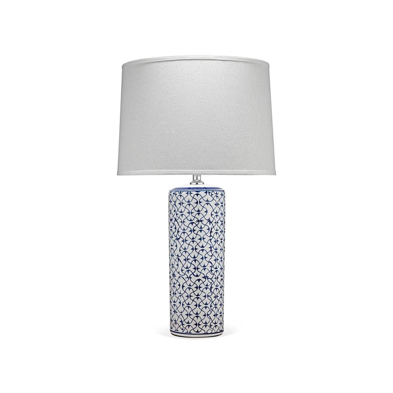 Blue Ceramic Vivian Table Lamp Table Lamps LOOMLAN By Jamie Young