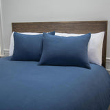 Blue Comforter Duvet And Two Shams Blackberry Grove Throw Pillows LOOMLAN By LOOMLAN