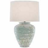 Blue Cream Mimi Table Lamp Table Lamps LOOMLAN By Currey & Co