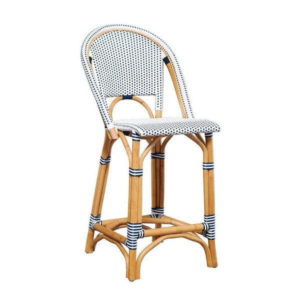 Blue Leroy Counter Stool Counter Stools LOOMLAN By Furniture Classics