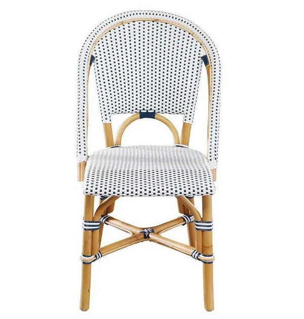 Leroy Rattan Framed Armless Side Chair (Set Of 2)