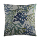 Blue Reef Blue Throw Pillow With Insert Throw Pillows LOOMLAN By D.V. Kap