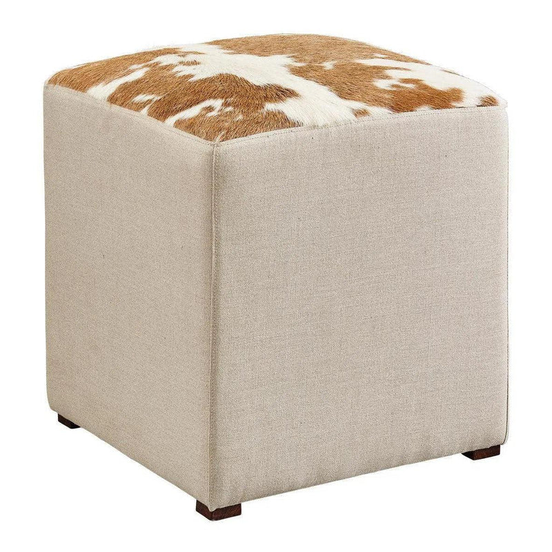 Blue Ridge Ottoman Ottomans LOOMLAN By Furniture Classics