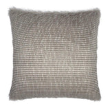 Blustery Stone Grey Throw Pillow With Insert Throw Pillows LOOMLAN By D.V. Kap