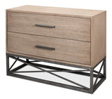 Blyth Chest of Two Drawers on Frame Chests LOOMLAN By Sarreid