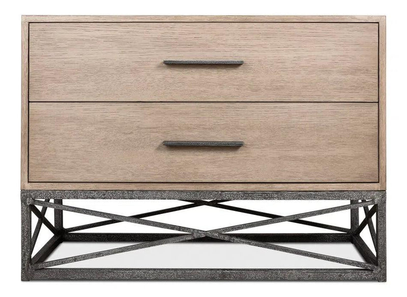 Blyth Chest of Two Drawers on Frame Chests LOOMLAN By Sarreid