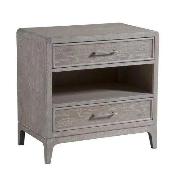 Bodhi 2-Drawer Open Nightstand with USB Nightstands LOOMLAN By Palmetto Home - Bodhi