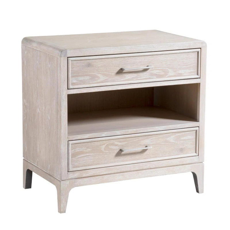 Bodhi 2-Drawer Open Nightstand with USB Nightstands LOOMLAN By Palmetto Home - Bodhi