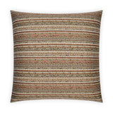 Bodhi Spice Brown Throw Pillow With Insert Throw Pillows LOOMLAN By D.V. Kap