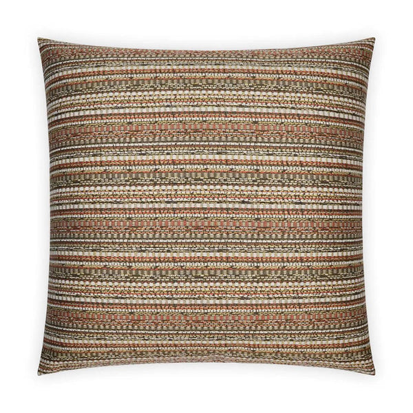 Bodhi Spice Brown Throw Pillow With Insert Throw Pillows LOOMLAN By D.V. Kap