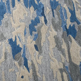 Boil Abstract Blue Large Area Rugs For Living Room Area Rugs LOOMLAN By LOOMLAN