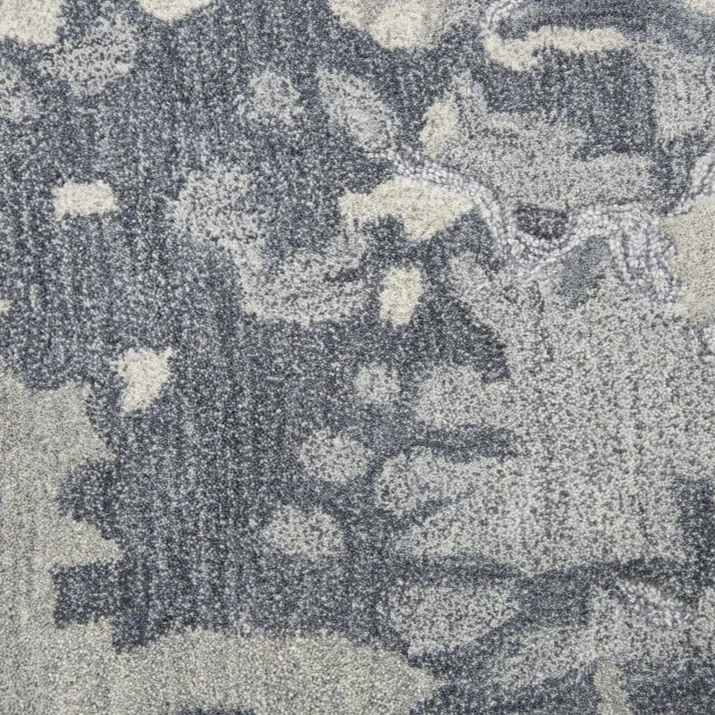 Boka Abstract Gray Large Area Rugs For Living Room Area Rugs LOOMLAN By LOOMLAN