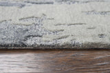 Boka Abstract Gray Large Area Rugs For Living Room Area Rugs LOOMLAN By LOOMLAN