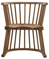 Bolah Teak Wood Natural Arm Chair Club Chairs LOOMLAN By Noir