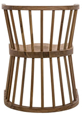 Bolah Teak Wood Natural Arm Chair Club Chairs LOOMLAN By Noir