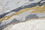 Bole Abstract Beige Large Area Rugs For Living Room Area Rugs LOOMLAN By LOOMLAN