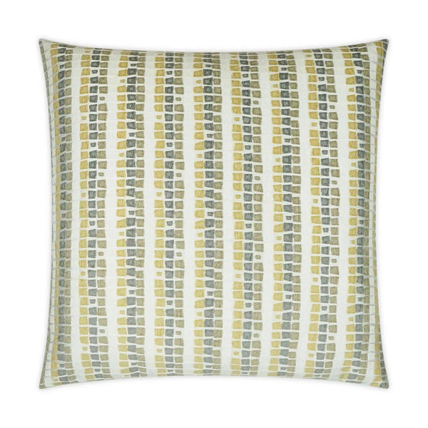 Bombay Geometric Tan Taupe Yellow Large Throw Pillow With Insert Throw Pillows LOOMLAN By D.V. Kap