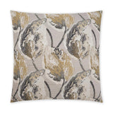 Bonasera Charcoal Brown Throw Pillow With Insert Throw Pillows LOOMLAN By D.V. Kap