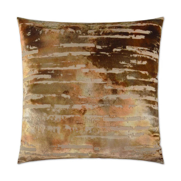 Bonbons Caramel Brown Throw Pillow With Insert Throw Pillows LOOMLAN By D.V. Kap