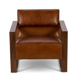 Bond Gentleman's Leather Club Chair Accent Chairs LOOMLAN By One For Victory