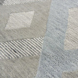 Bons Geometric Gray Large Area Rugs For Living Room Area Rugs LOOMLAN By LOOMLAN