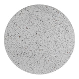 Book Terrazzo and Concrete Round Accent Table Side Tables LOOMLAN By Moe's Home