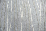 Bool Lines Gray Large Area Rugs For Living Room Area Rugs LOOMLAN By LOOMLAN