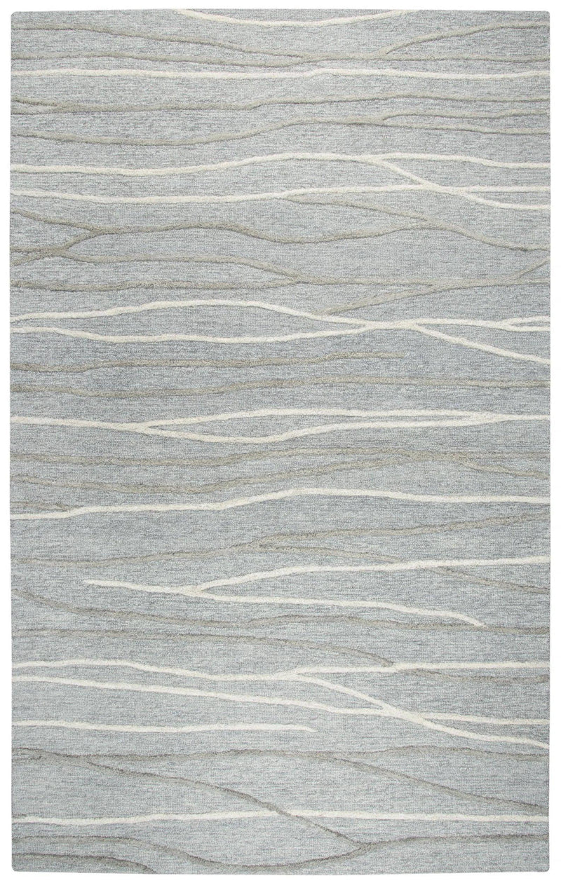 Bool Lines Gray Large Area Rugs For Living Room Area Rugs LOOMLAN By LOOMLAN