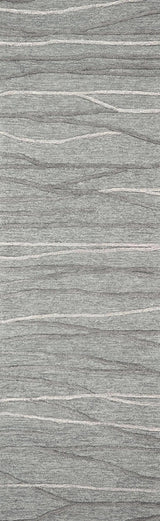 Bool Lines Gray Large Area Rugs For Living Room Area Rugs LOOMLAN By LOOMLAN