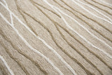 Boot Lines Beige Large Area Rugs For Living Room Area Rugs LOOMLAN By LOOMLAN