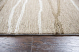 Boot Lines Beige Large Area Rugs For Living Room Area Rugs LOOMLAN By LOOMLAN