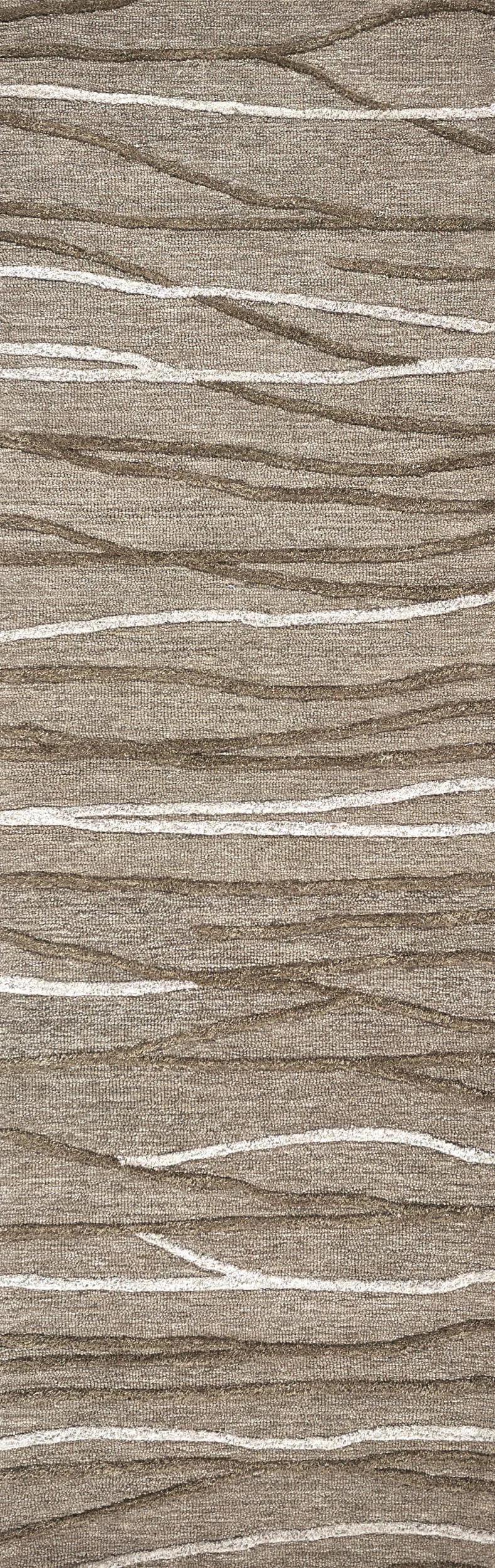 Boot Lines Beige Large Area Rugs For Living Room Area Rugs LOOMLAN By LOOMLAN