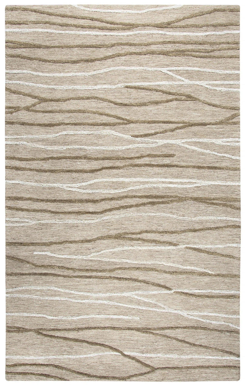 Boot Lines Beige Large Area Rugs For Living Room Area Rugs LOOMLAN By LOOMLAN