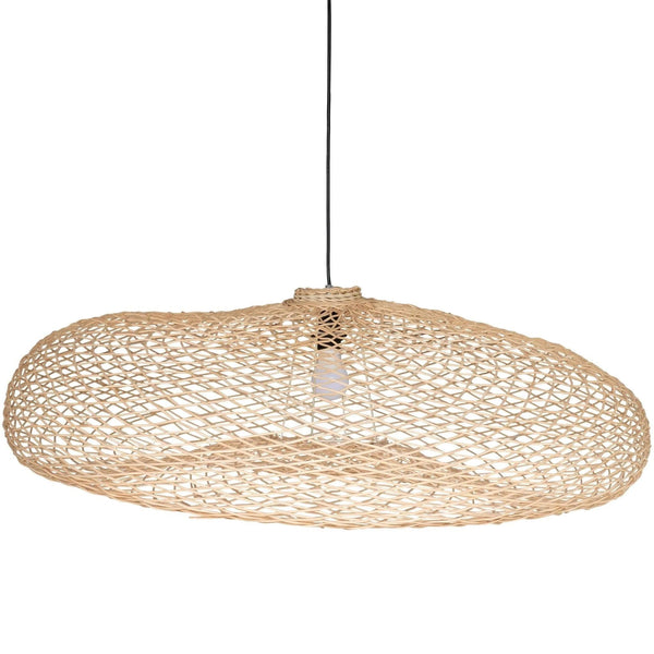 Bora Bora Natural Rattan Chandelier Chandeliers LOOMLAN By Artesia