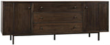 Boston Wood Ebony Walnut Sideboard Sideboards LOOMLAN By Noir