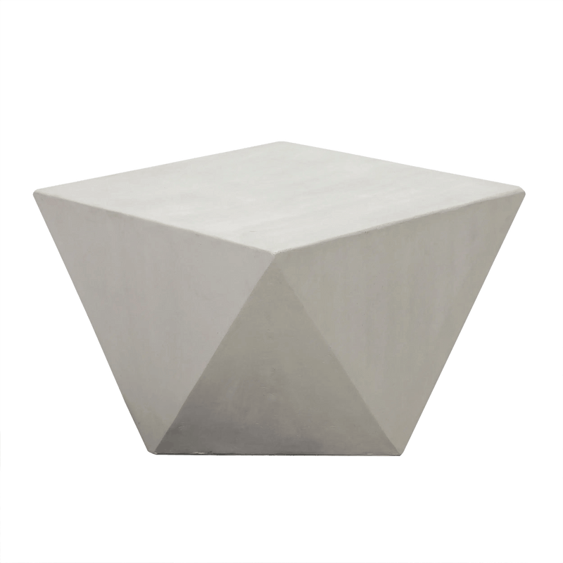 Bota Fiber Cement Square Side Table Side Tables LOOMLAN By Noir