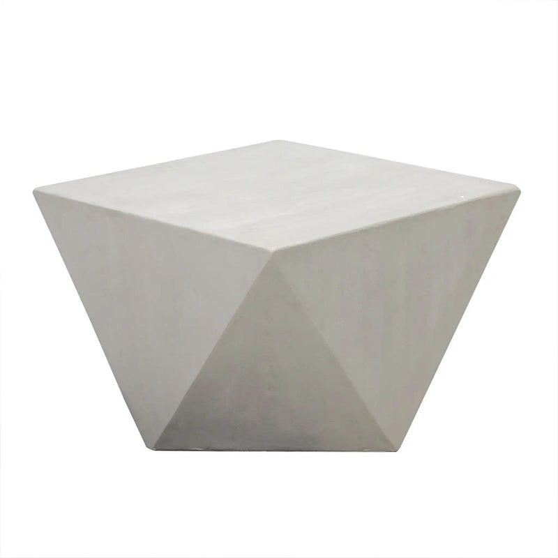 Bota Fiber Cement Square Side Table Side Tables LOOMLAN By Noir