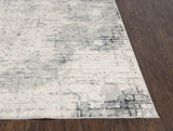 Bouc Abstract Gray Kitchen Hallway Runner Rug Area Rugs LOOMLAN By LOOMLAN