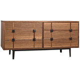 Bourgeois Wood and Steel Sideboard Sideboards LOOMLAN By Noir