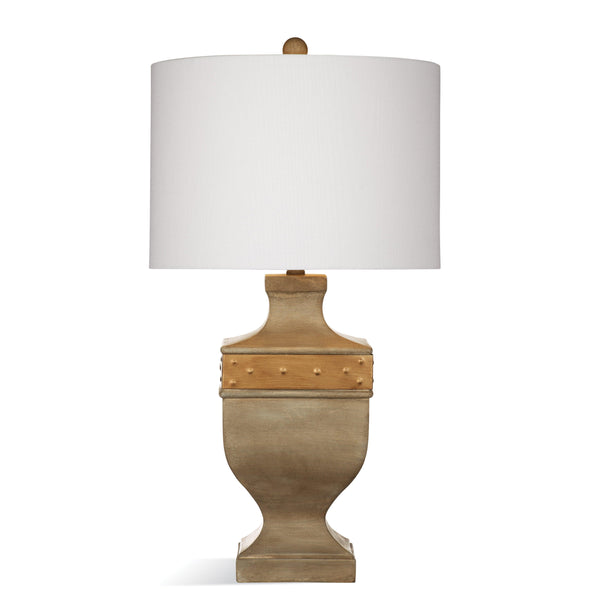Bowery Polyresin Brown Table Lamp Table Lamps LOOMLAN By Bassett Mirror