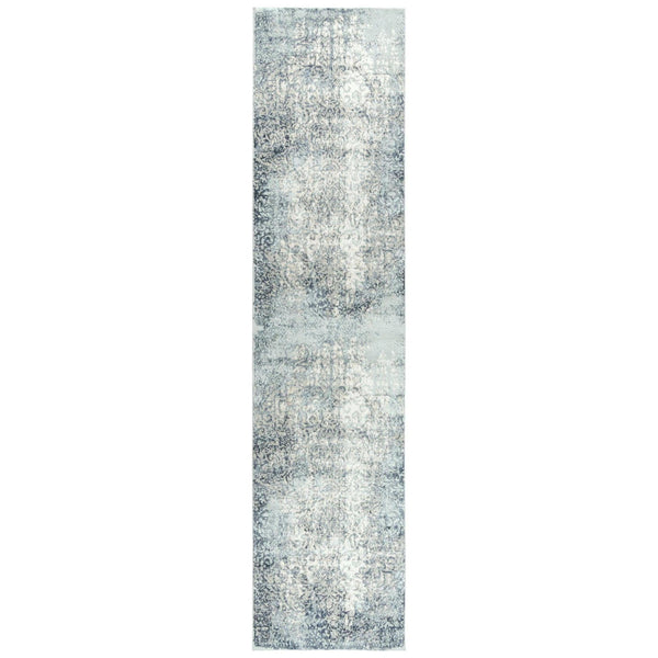 Brac Vine Gray Kitchen Hallway Runner Rug Area Rugs LOOMLAN By LOOMLAN