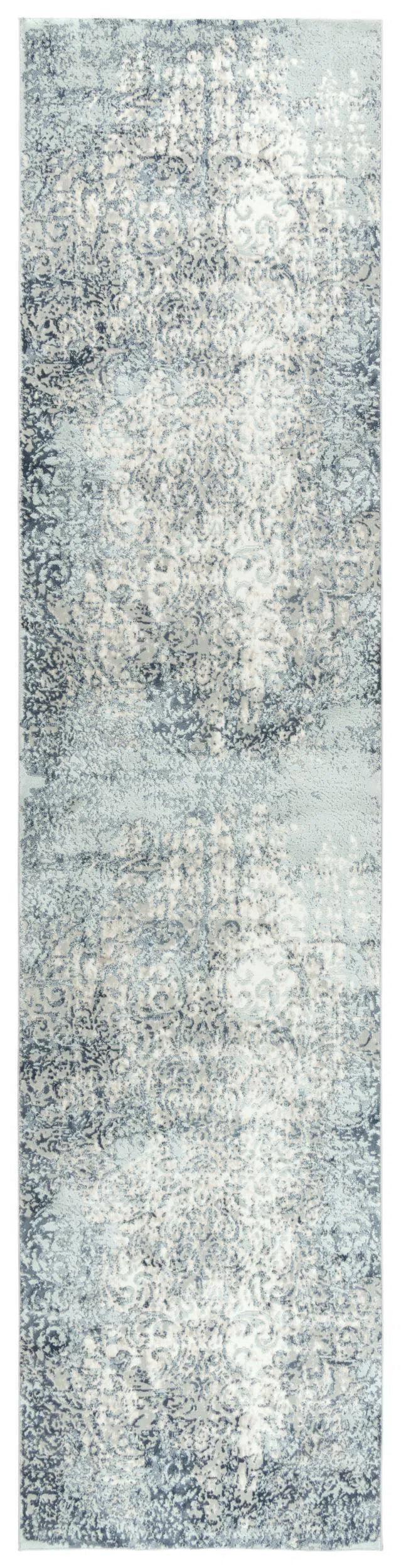 Brac Vine Gray Kitchen Hallway Runner Rug Area Rugs LOOMLAN By LOOMLAN