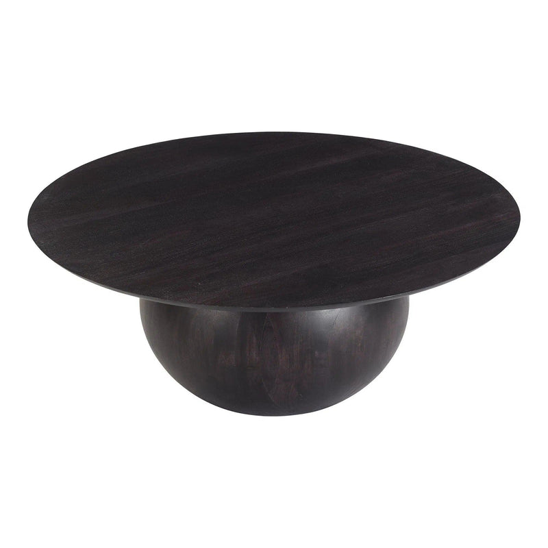 Bradbury Wood Round Coffee Table Coffee Tables LOOMLAN By Moe's Home