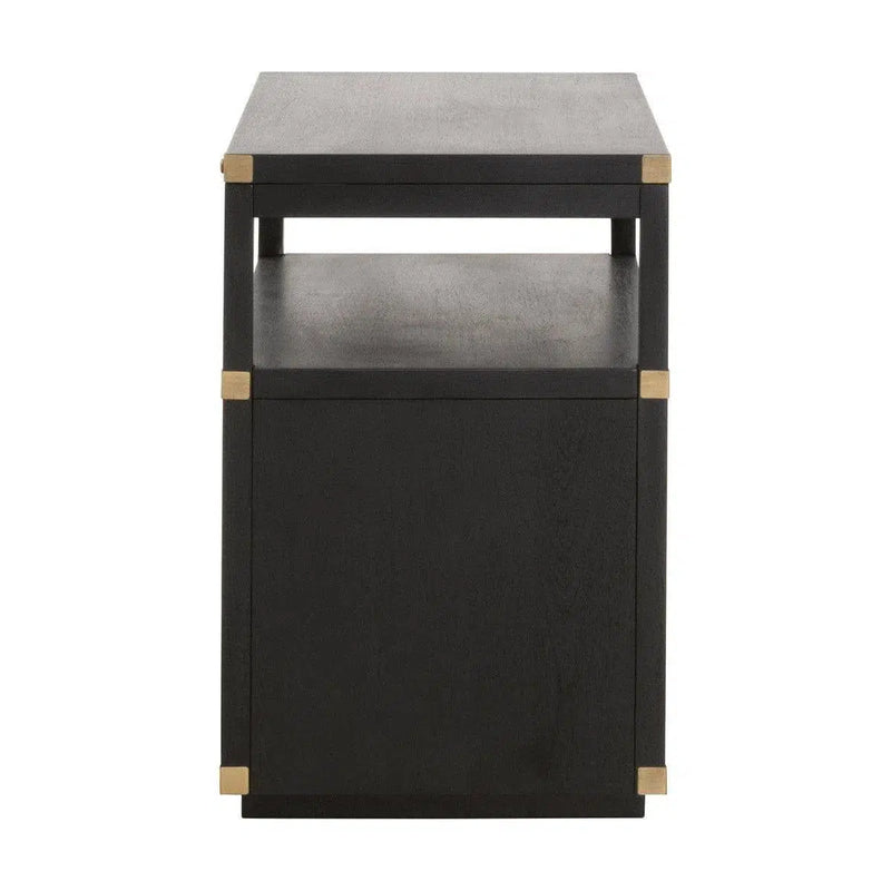 Bradley 2-Drawer Nightstand Solid Wood Nightstands LOOMLAN By Essentials For Living