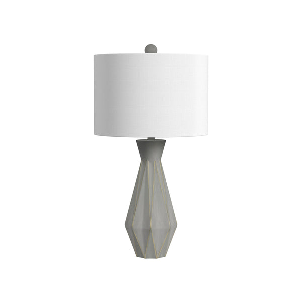 Branka Cement Grey Table Lamp Table Lamps LOOMLAN By Bassett Mirror