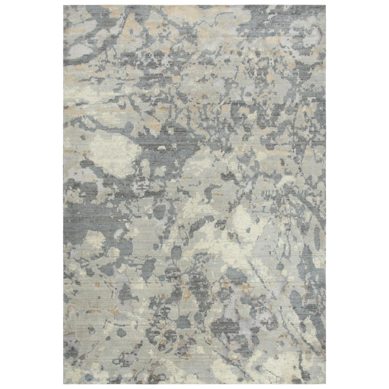 Brau Abstract Gray Large Area Rugs For Living Room Area Rugs LOOMLAN By LOOMLAN