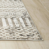 Braz Geometric Natural Area Rugs For Living Room Area Rugs LOOMLAN By LOOMLAN