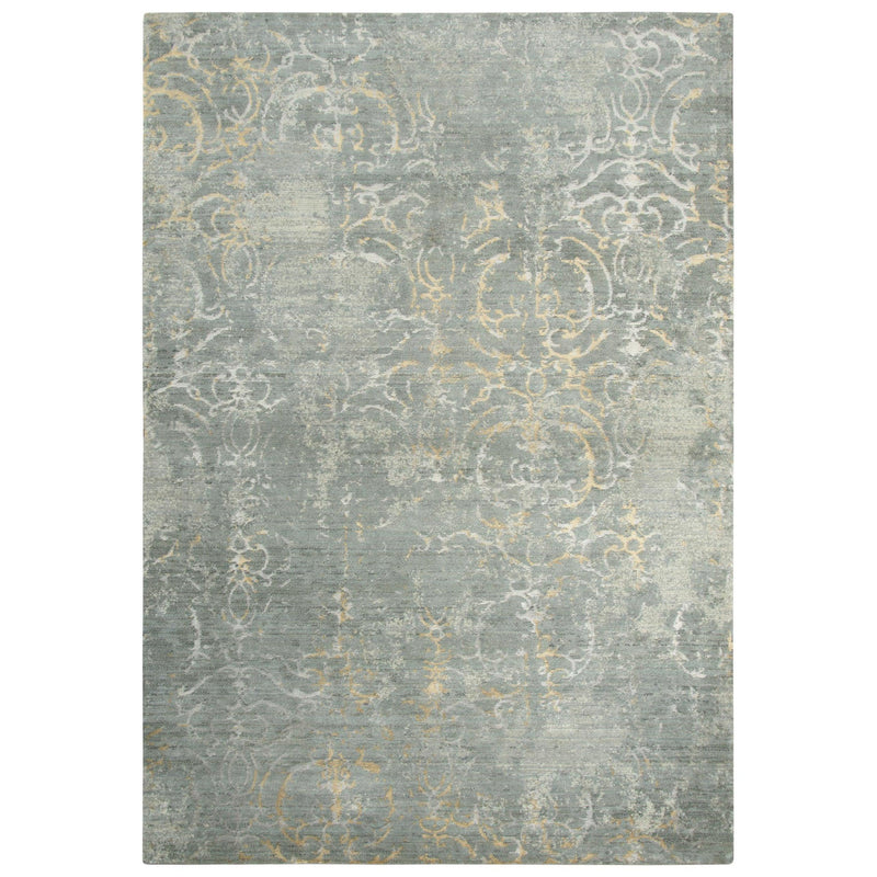 Brem Scroll Gray Large Area Rugs For Living Room Area Rugs LOOMLAN By LOOMLAN