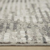 Bret Abstract Gray Area Rugs For Living Room Area Rugs LOOMLAN By LOOMLAN