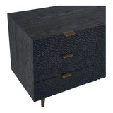 Breu Modern Black Buffet Sideboard For Dining Room Sideboards LOOMLAN By Moe's Home